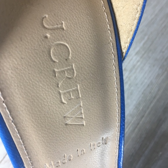 Royal Blue J. Crew Heels - Picture 4 of 4